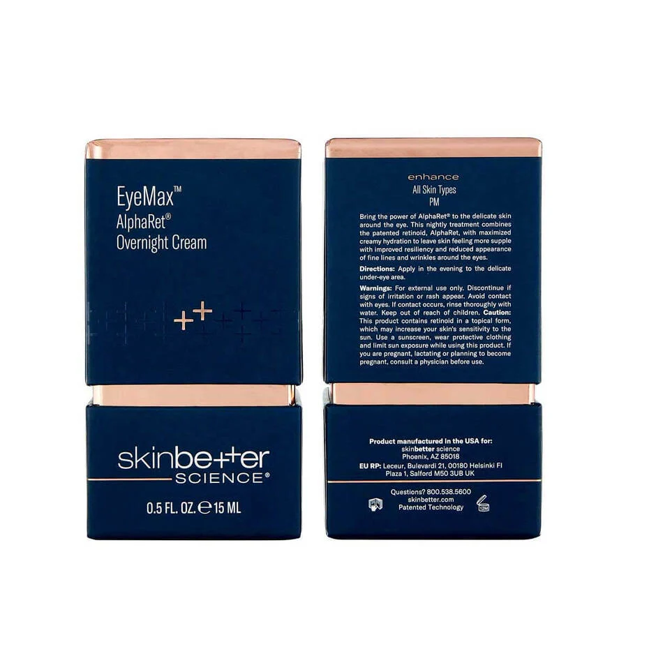 skinbetter science EyeMax AlphaRet Overnight Cream